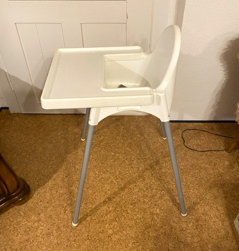 Ikea baby hochstuhl weiß - baby-hochstuhl, weiß/grau
