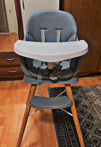 Baby hochstuhl grau weiß - baby, grau/weiß