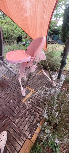 Babyhochstuhl ounuo a329 - babyhochstuhl, pink