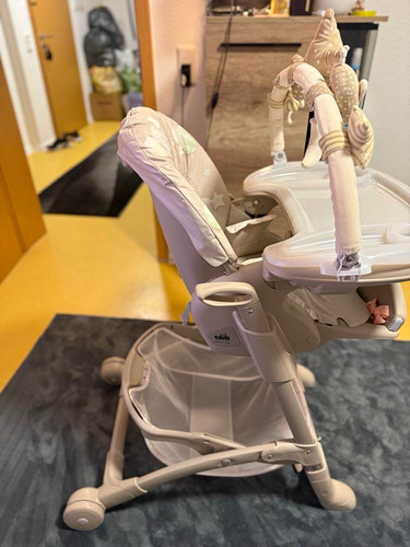 Cam baby hochstuhl beige weiß - hochstuhl, beige/weiß