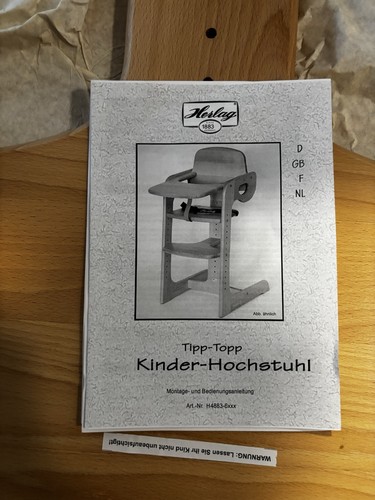 Baby hochstuhl herlag aus - baby,